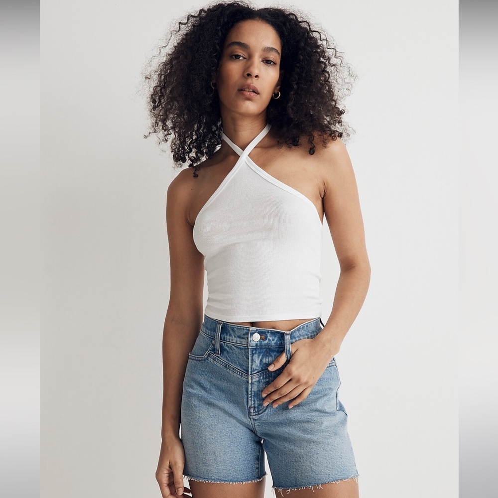 Madewell The Perfect Vintage Mid-Length Jean Short - Size 24